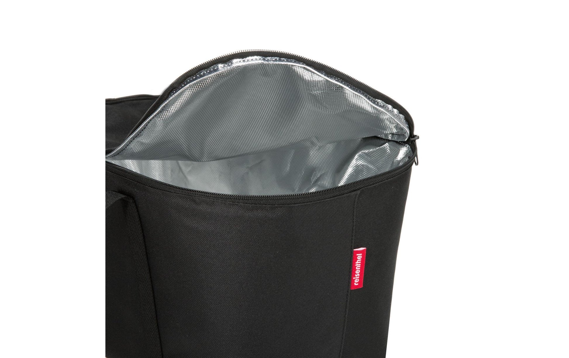 Reisenthel Kühltasche – Aluminiumfutter, Reissverschluss – 20 l – Schwarz matt