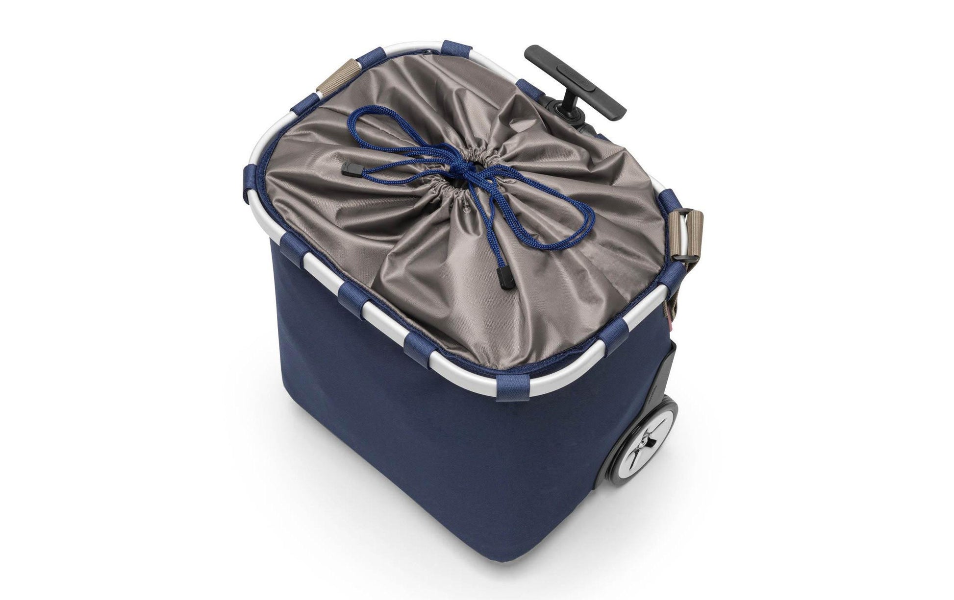 Reisenthel Stofftasche, Polyester, Dunkelblau, 420×475×320 mm, mit Teleskopgriff