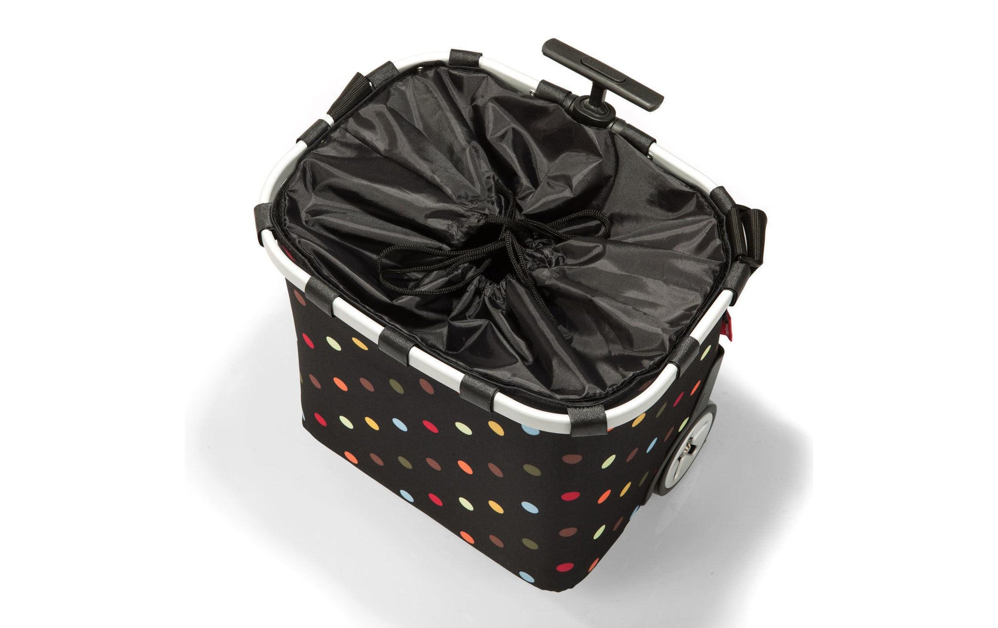Reisenthel Stofftasche, Polyester, schwarz, mehrfarbig, 420×475×320 mm, verstellbarer Griff