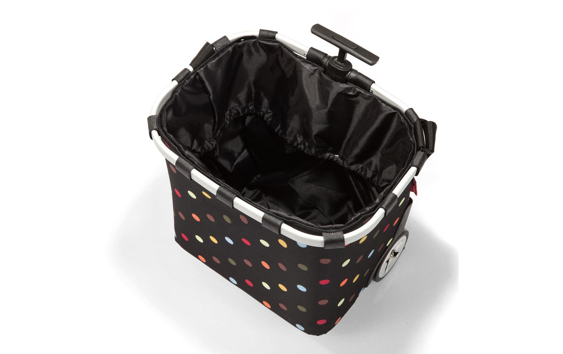 Reisenthel Stofftasche, Polyester, schwarz, mehrfarbig, 420×475×320 mm, verstellbarer Griff