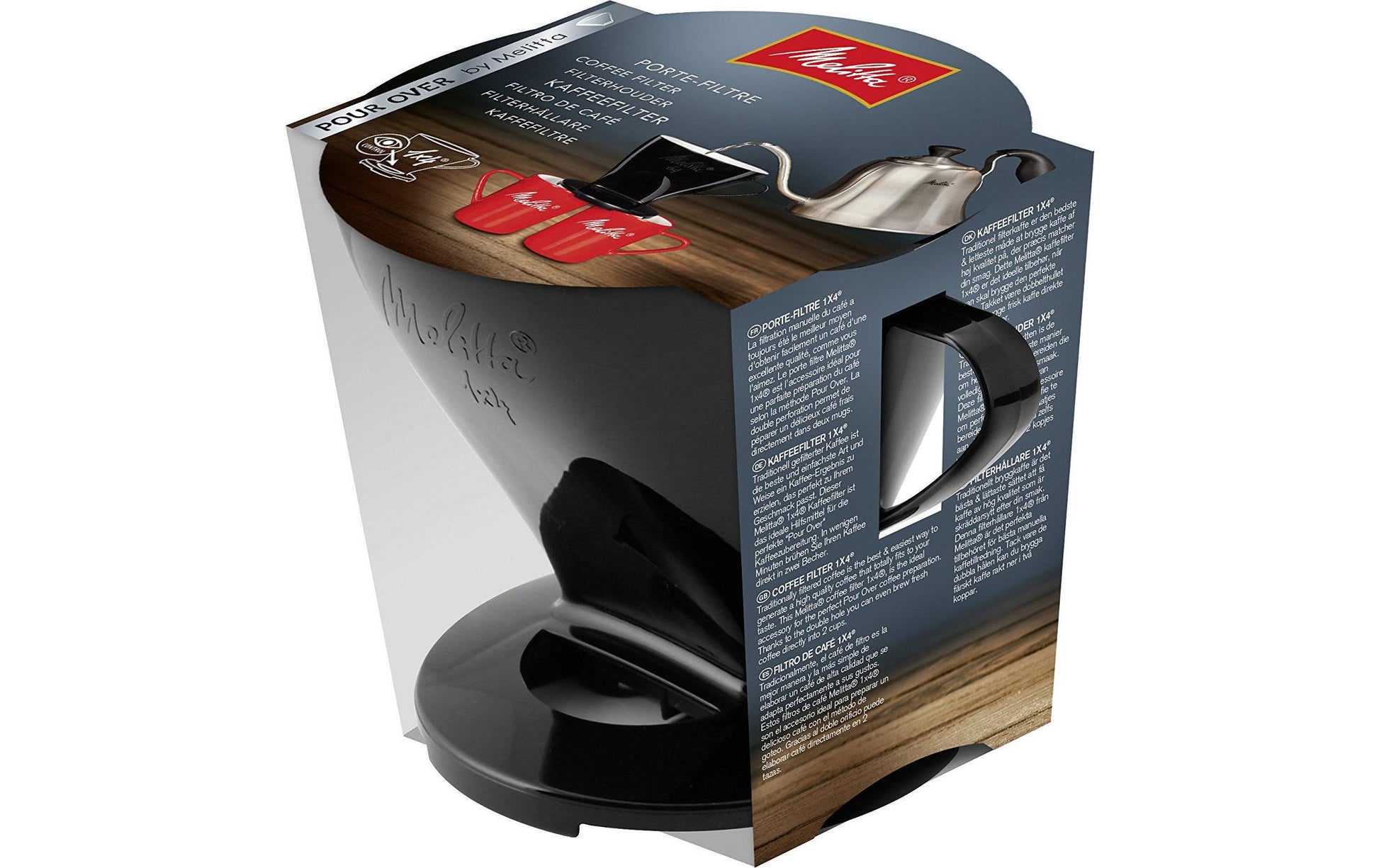 Melitta Kaffeefilter 1x4 – Schwarz