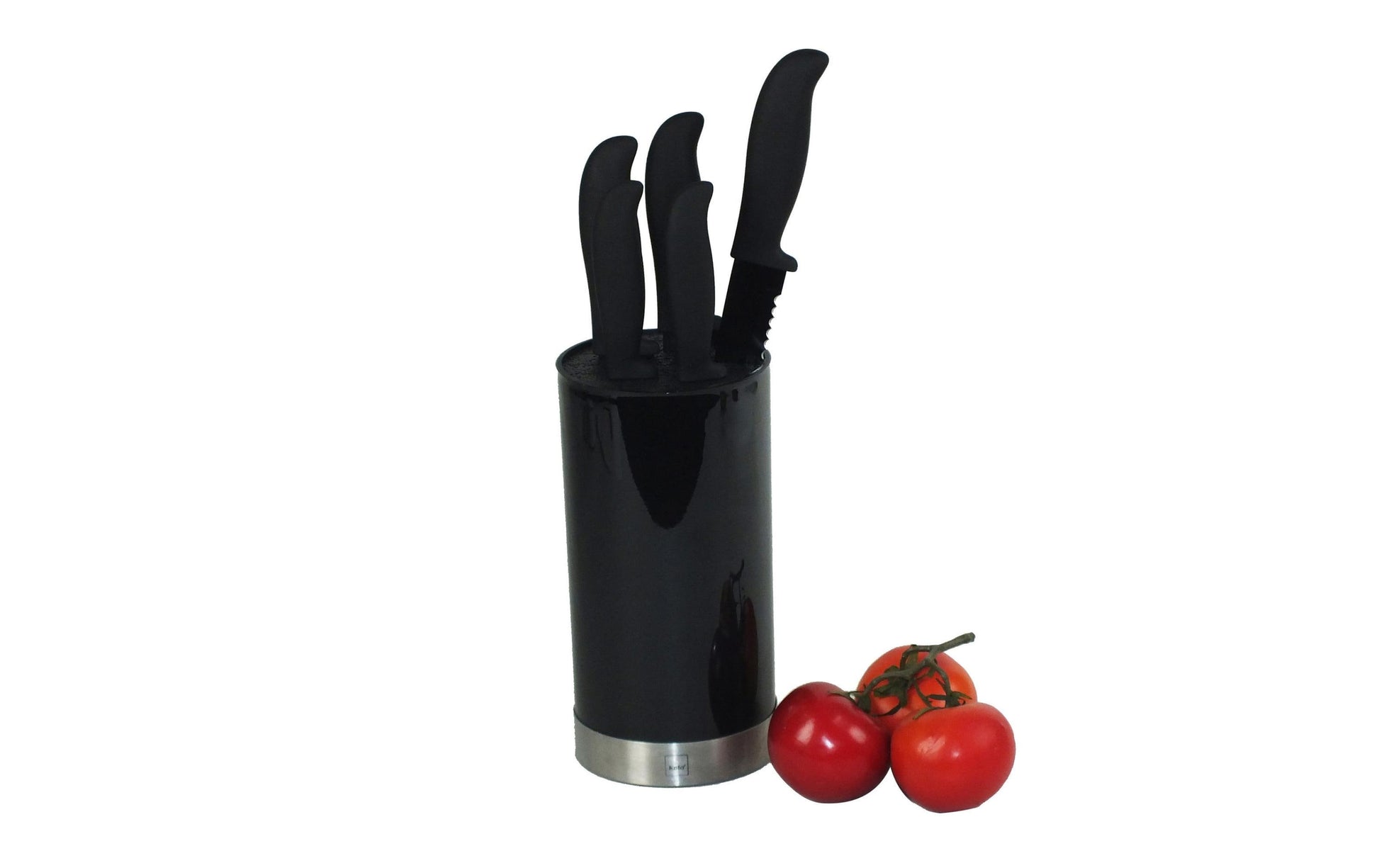Kela Messerblock 6-teilig, Polypropylen (PP), schwarz