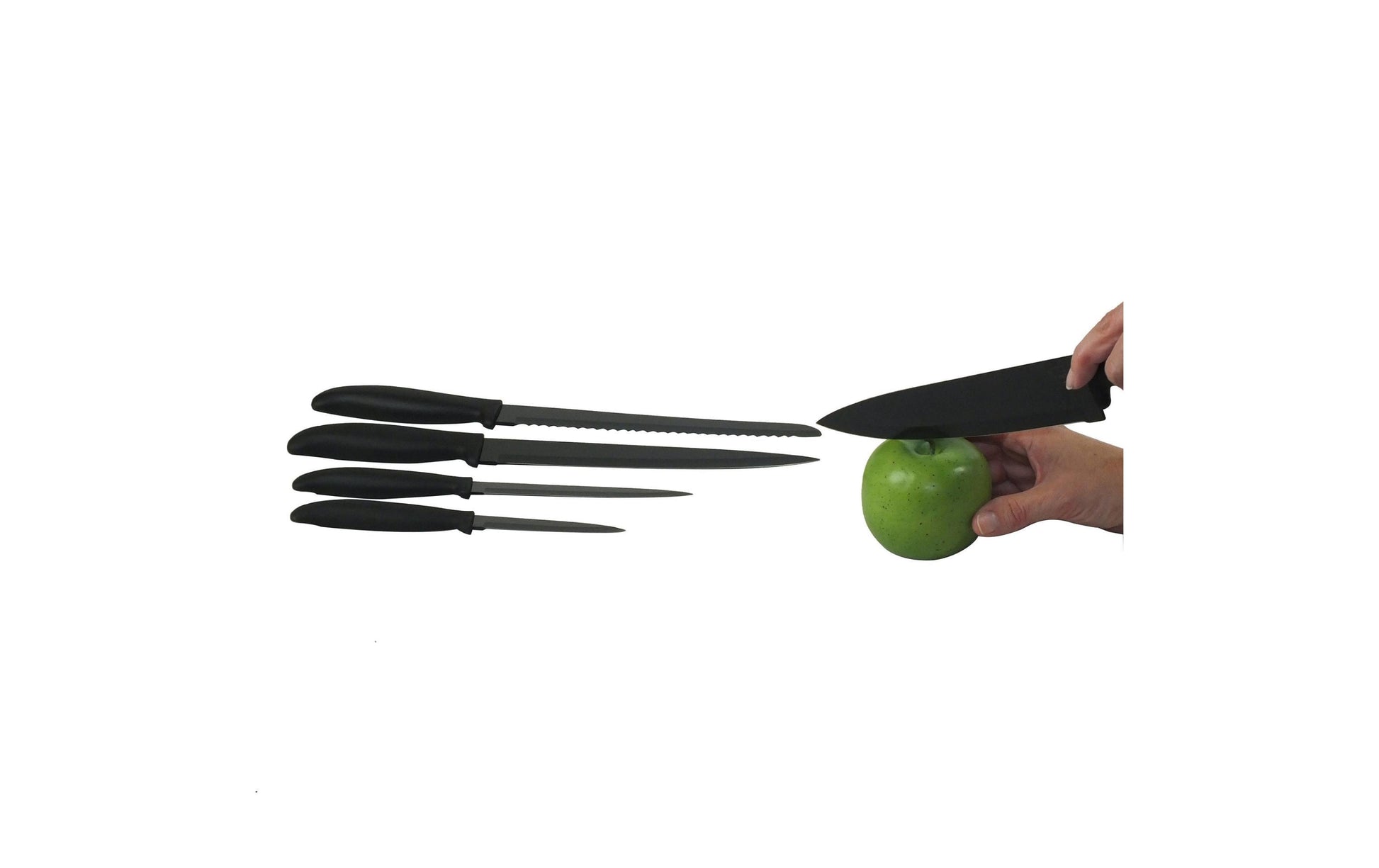 Kela Messerblock 6-teilig, Polypropylen (PP), schwarz