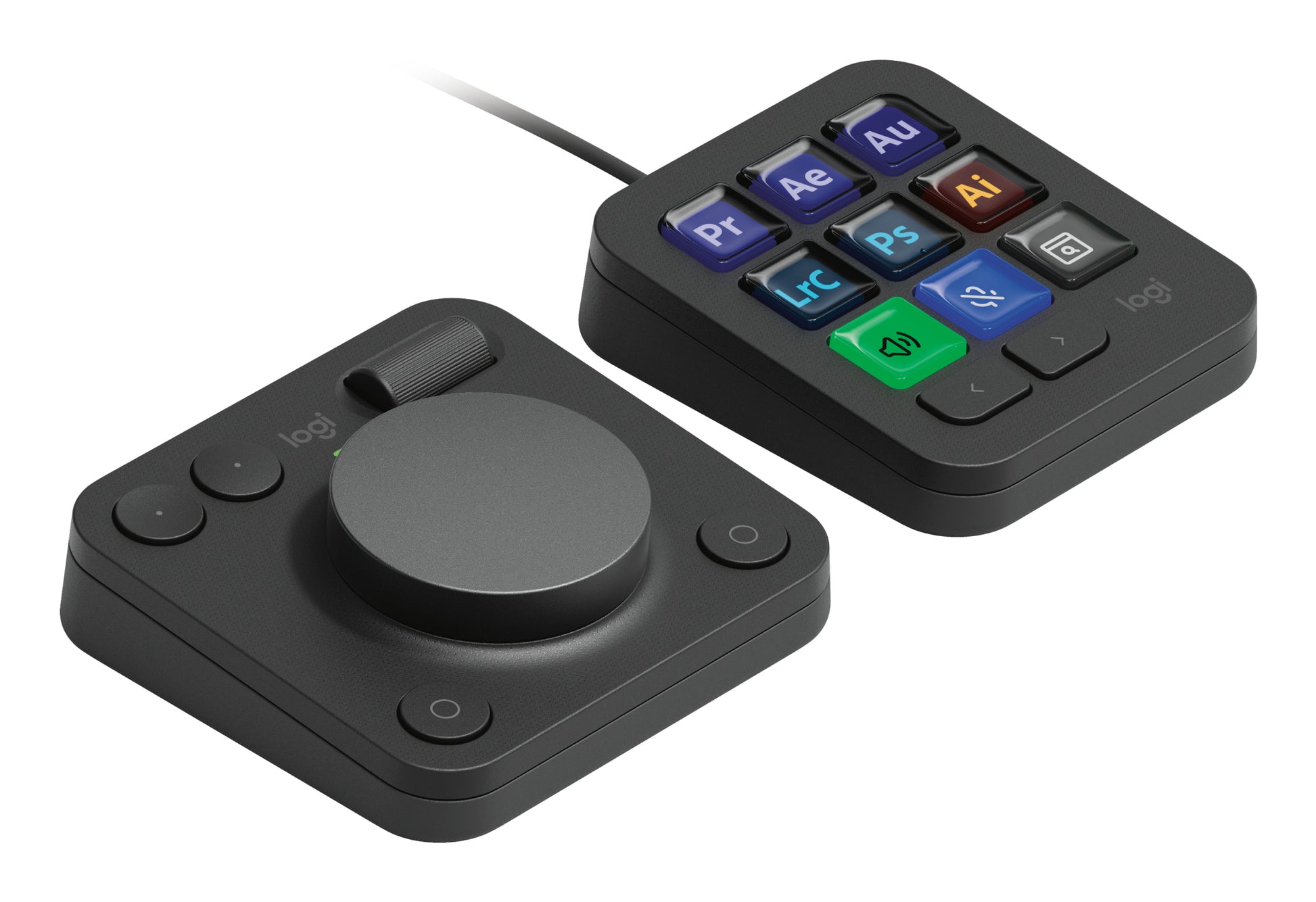 Logitech MX Creative Console – Tastatur, Grau