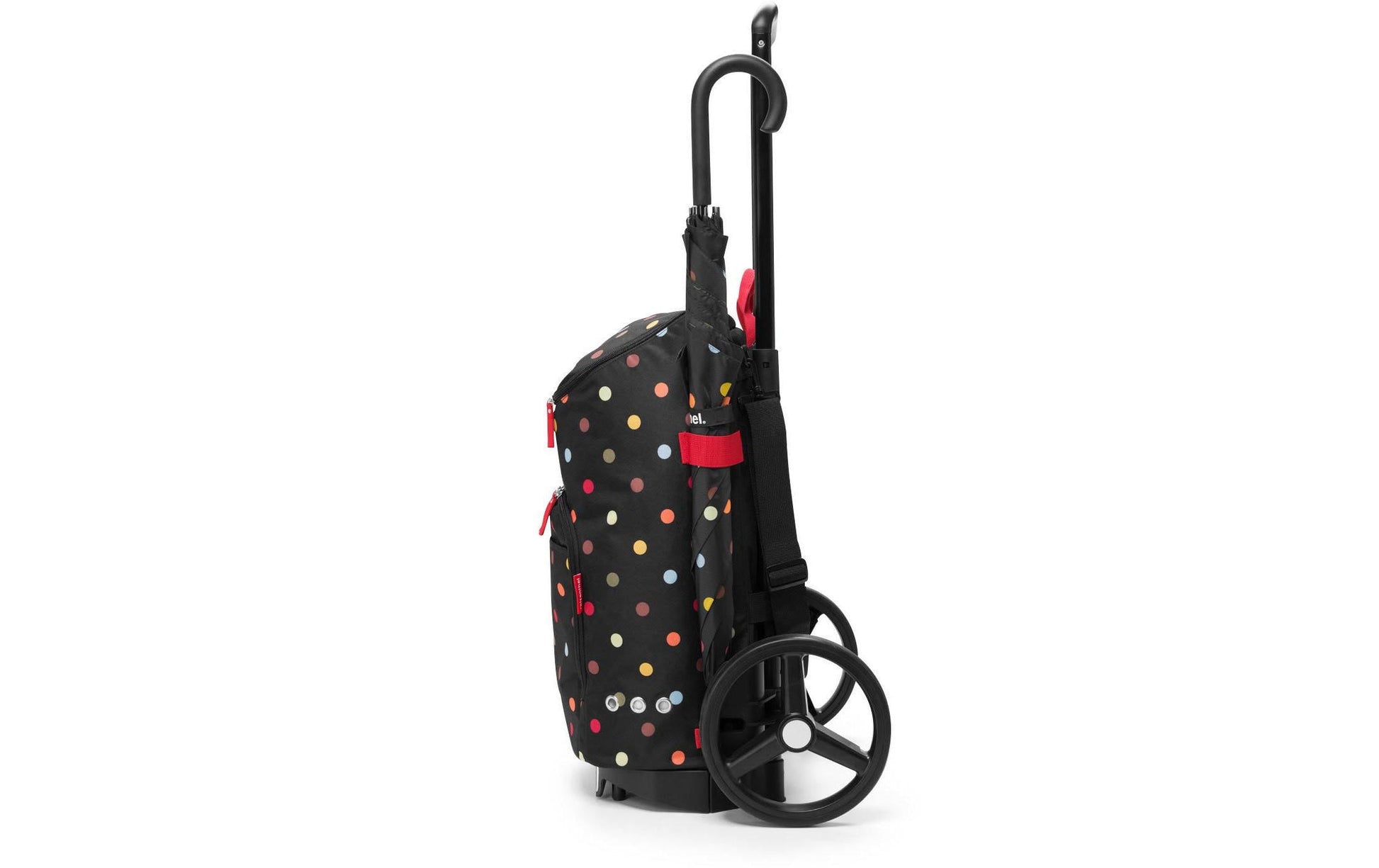 Reisenthel Stofftasche, Polyester, Motiv Punktmuster, 340×600×240 mm