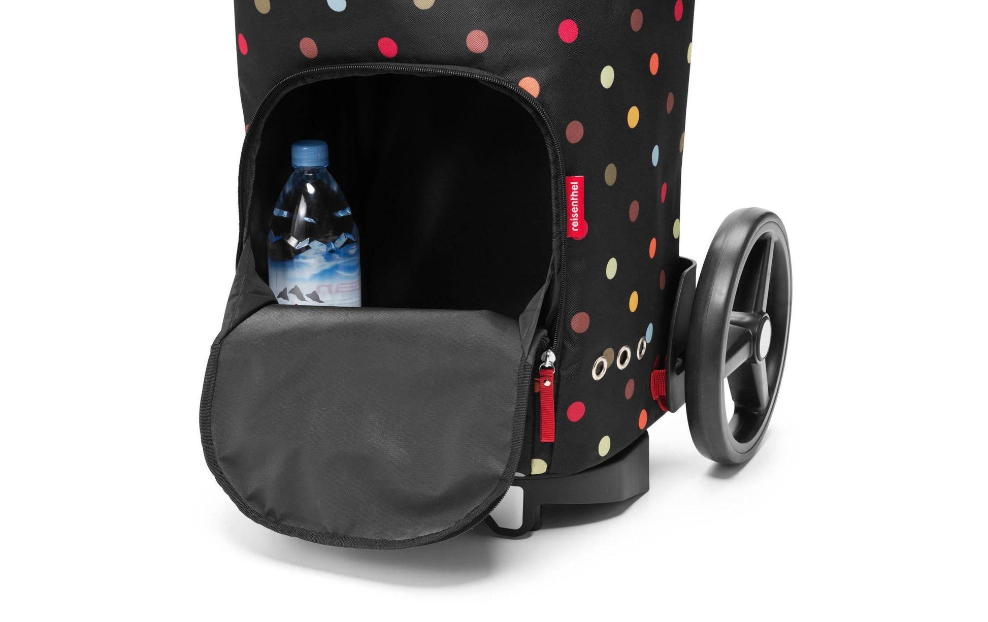 Reisenthel Stofftasche, Polyester, Motiv Punktmuster, 340×600×240 mm