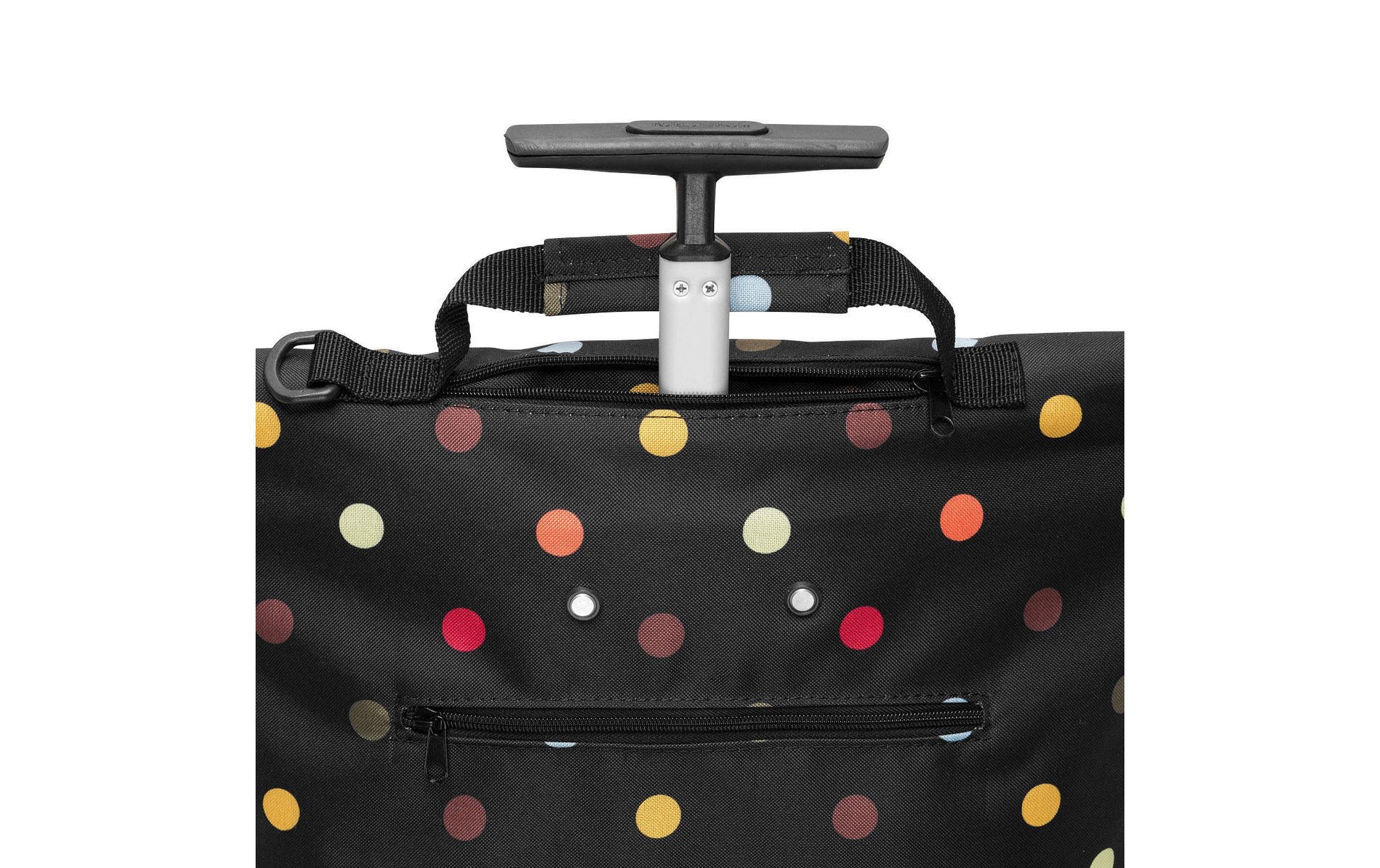 Reisenthel Einkaufstasche Trolley M – 43 l – 43 × 53 × 21 cm – Polyester – Punkte