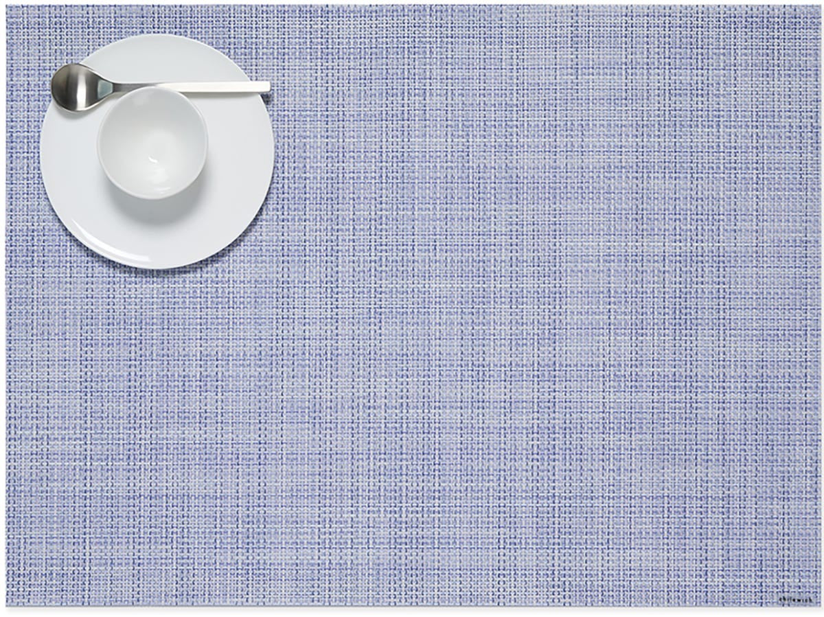 Chilewich Tischset – PVC, Blau, 48 × 36 cm