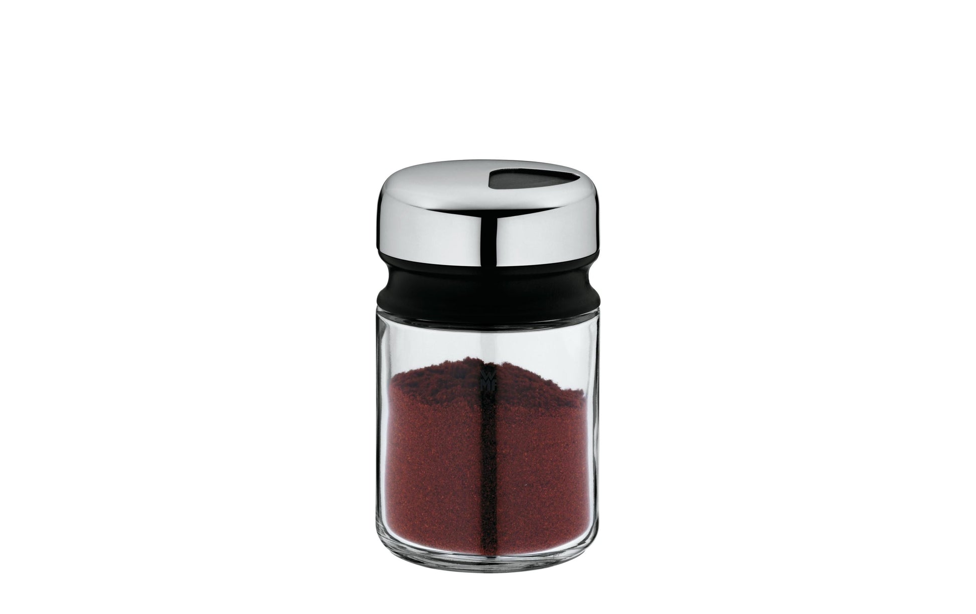 WMF Streudose Ø 5,5 × 9,5 cm, Glas/Edelstahl, transparent, für Gewürze
