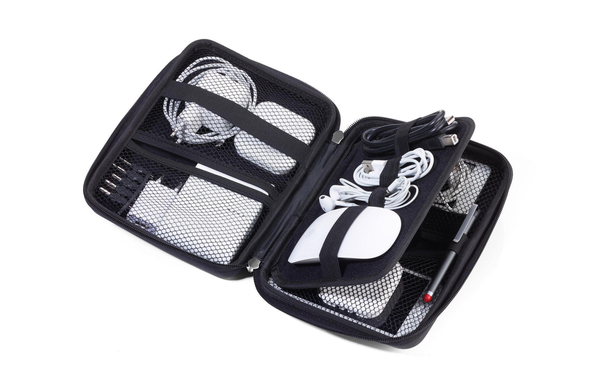 TROIKA Organizer-Etui – 1,5 l – schwarz – Kunstleder – CBO11/BK – 1 Stk.
