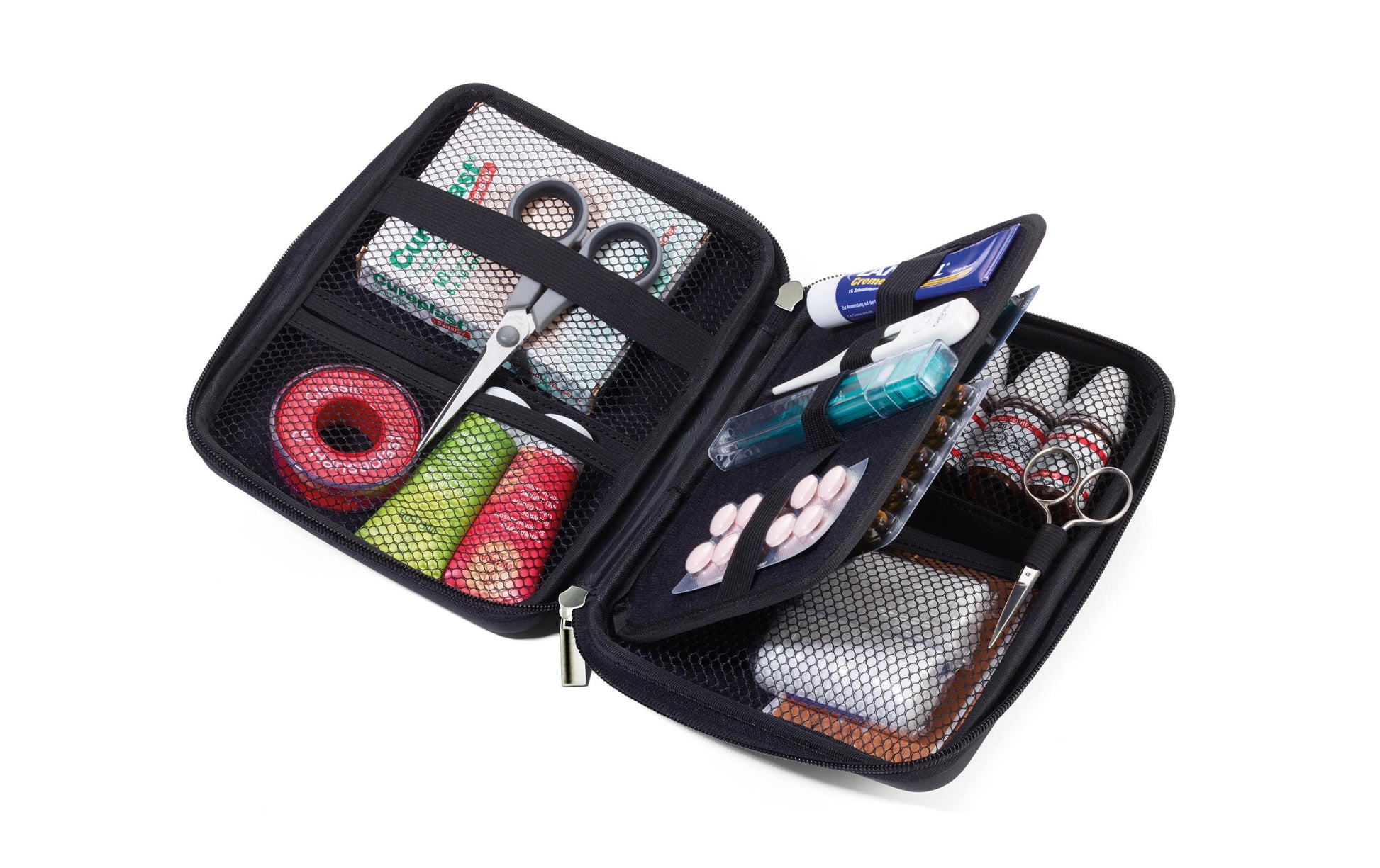 TROIKA Organizer-Etui – 1,5 l – schwarz – Kunstleder – CBO11/BK – 1 Stk.