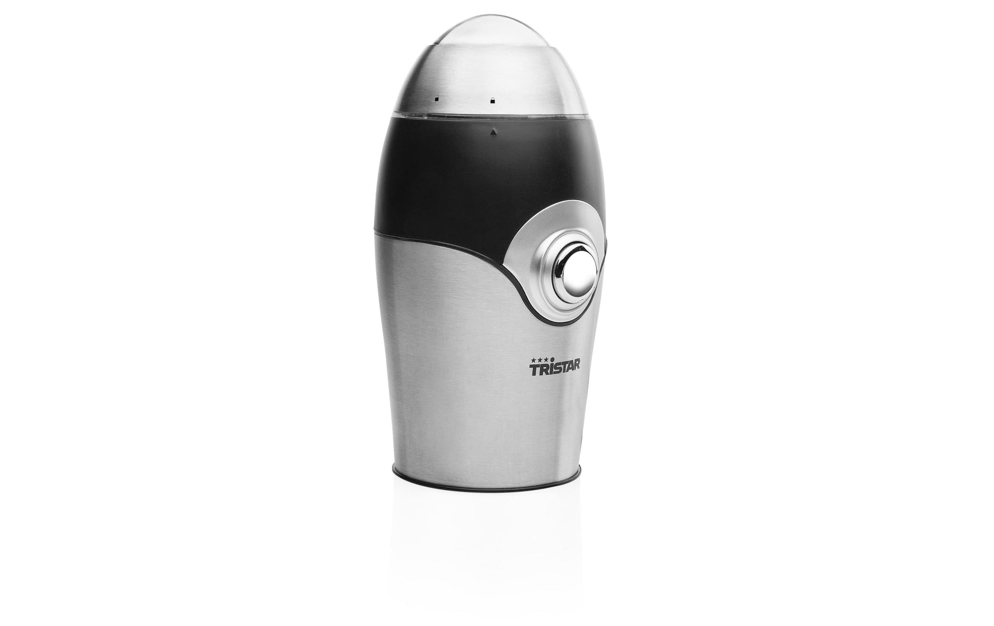 Tristar Essenswärmer KM-2270 – 150 W, Edelstahl, Schwarz, 10,8 × 10,8 × 21,0 cm
