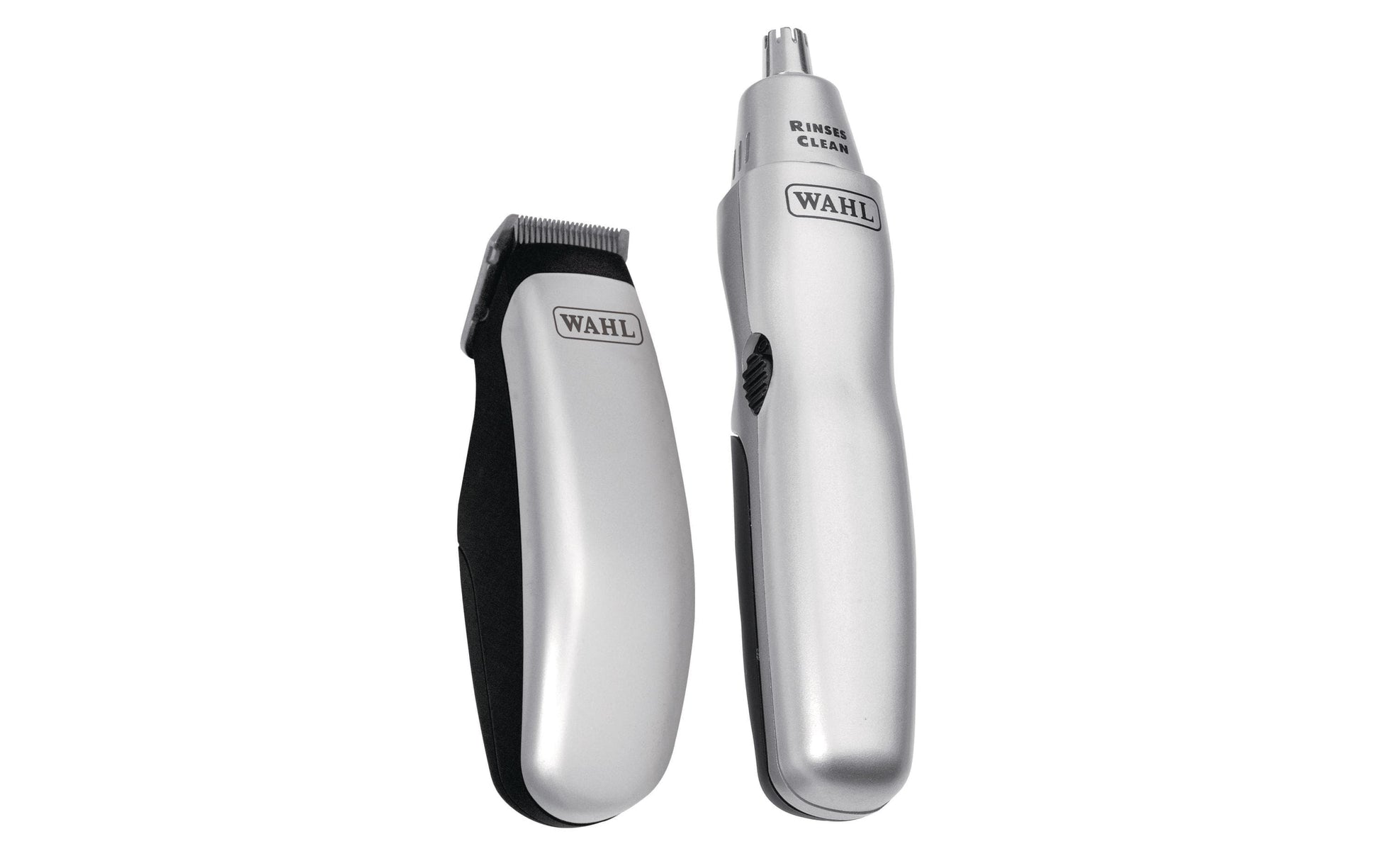 Wahl Haarschneider-Set – Batteriebetrieben (AA), Schnittbreite 2,8 cm – Silber