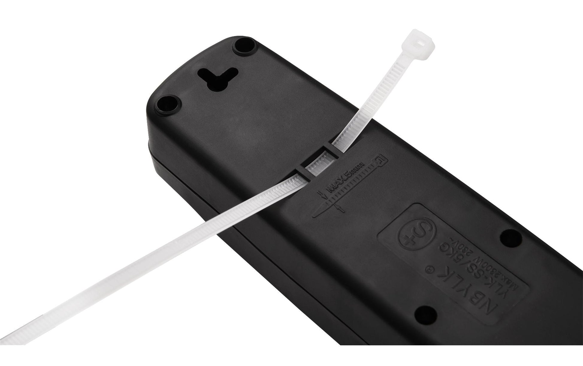 FURBER.power KIT25 – Steckdosenleiste, 4× T13 Steckdosen, ohne Schalter, 1,5 m, T12 Stecker, mit Kinderschutz