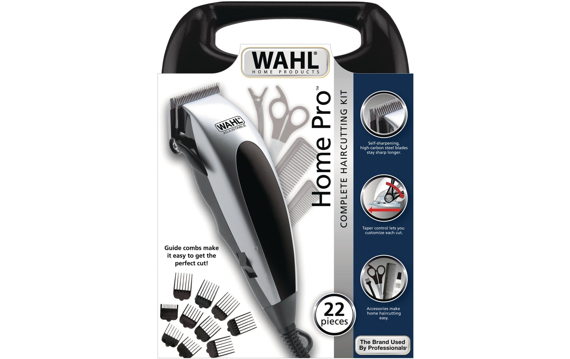 Wahl Haarschneider-Set Home Pro – Netzbetrieb, 1–25 mm Schnitt, schwarz
