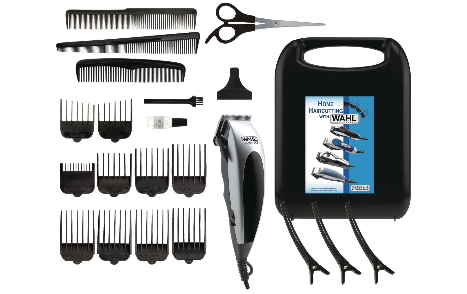 Wahl Haarschneider-Set Home Pro – Netzbetrieb, 1–25 mm Schnitt, schwarz
