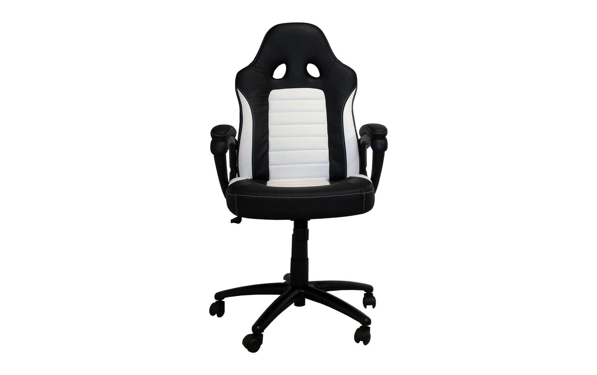 Racing chairs Racingchair Konferenzstuhl CL-RC-BW – 68×6,8×12,7 cm, schwarz/weiss