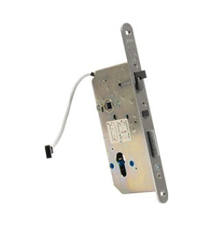 2N SAM 7255 Magnetverschluss – Unterputz, Netz 12–24 V, Edelstahl, 15×80×170 mm, Silber