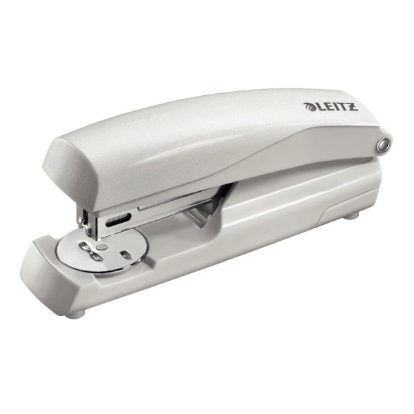 Leitz NeXXt 5500 – Hefter, 30 Blatt, für 24/6, 26/6, Oberlade, Klammernentferner, Einlegetiefe 38 mm, Grau