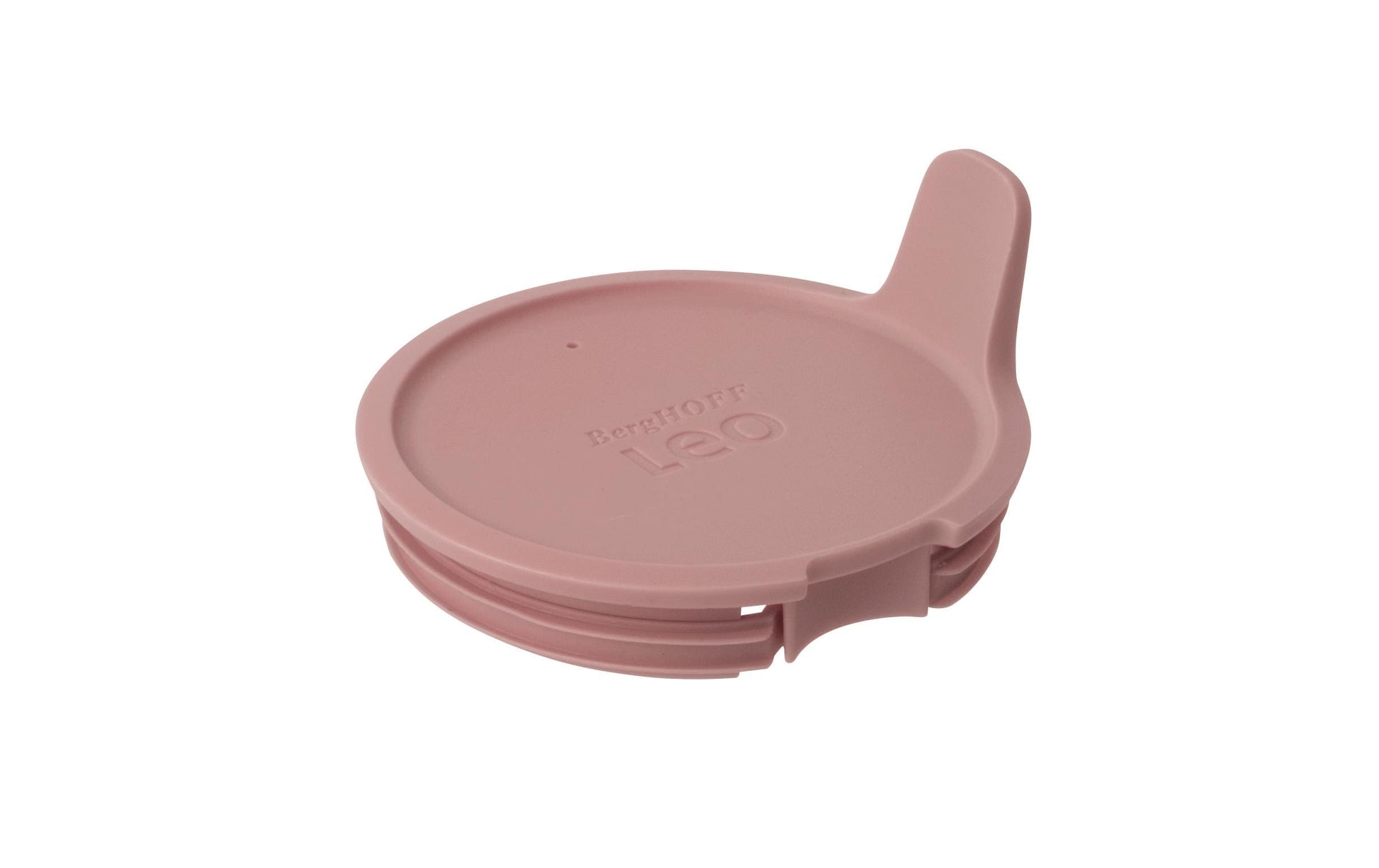 Berghoff Leo Thermobecher 250 ml – Porzellan, Silikondeckel, Rosa