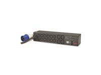 APC Rack-PDU – Überwacht, 1-phasig, 2U, 32 A 208–230 V, 12×C13 + 4×C19, IEC 60309, 3,66 m