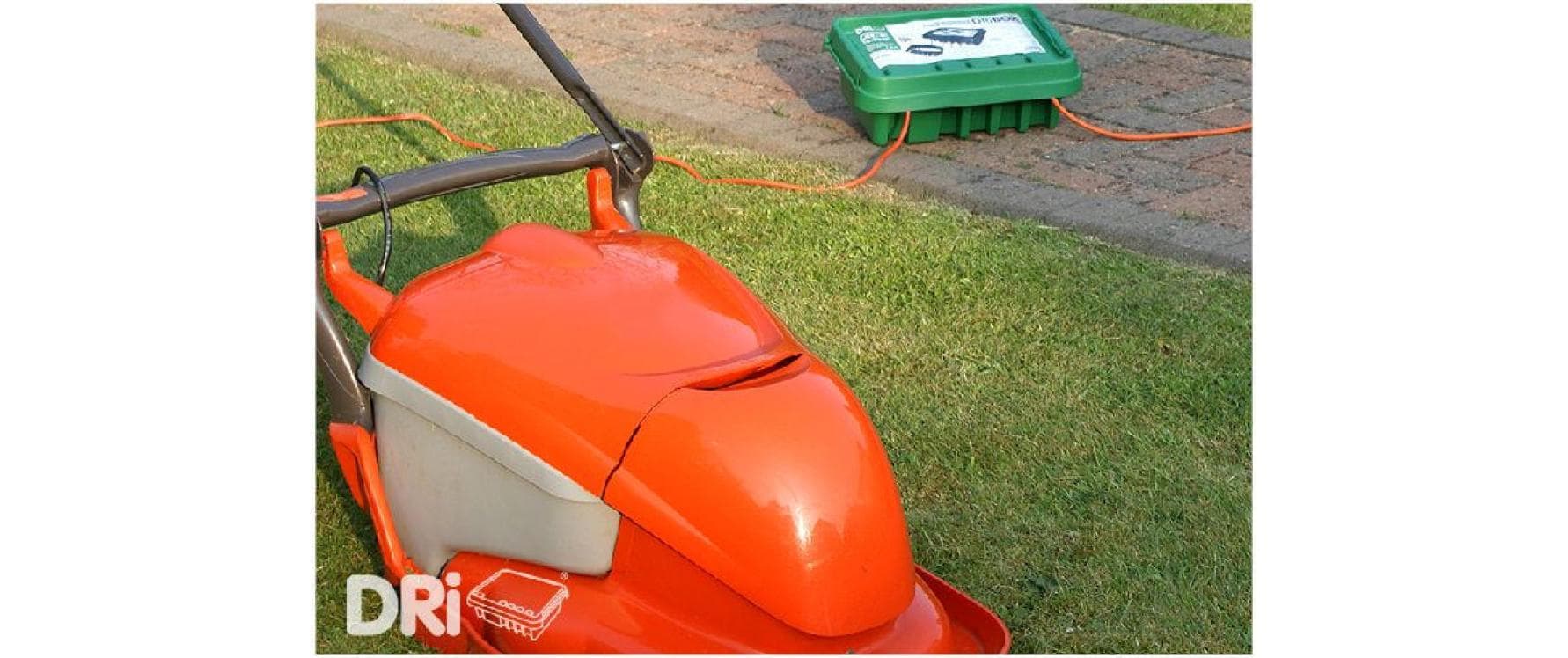 DRiBOX Kabelverstauung FL-1859-285 – 285 × 150 mm, Kunststoff, Grün, wasserfest, IP55
