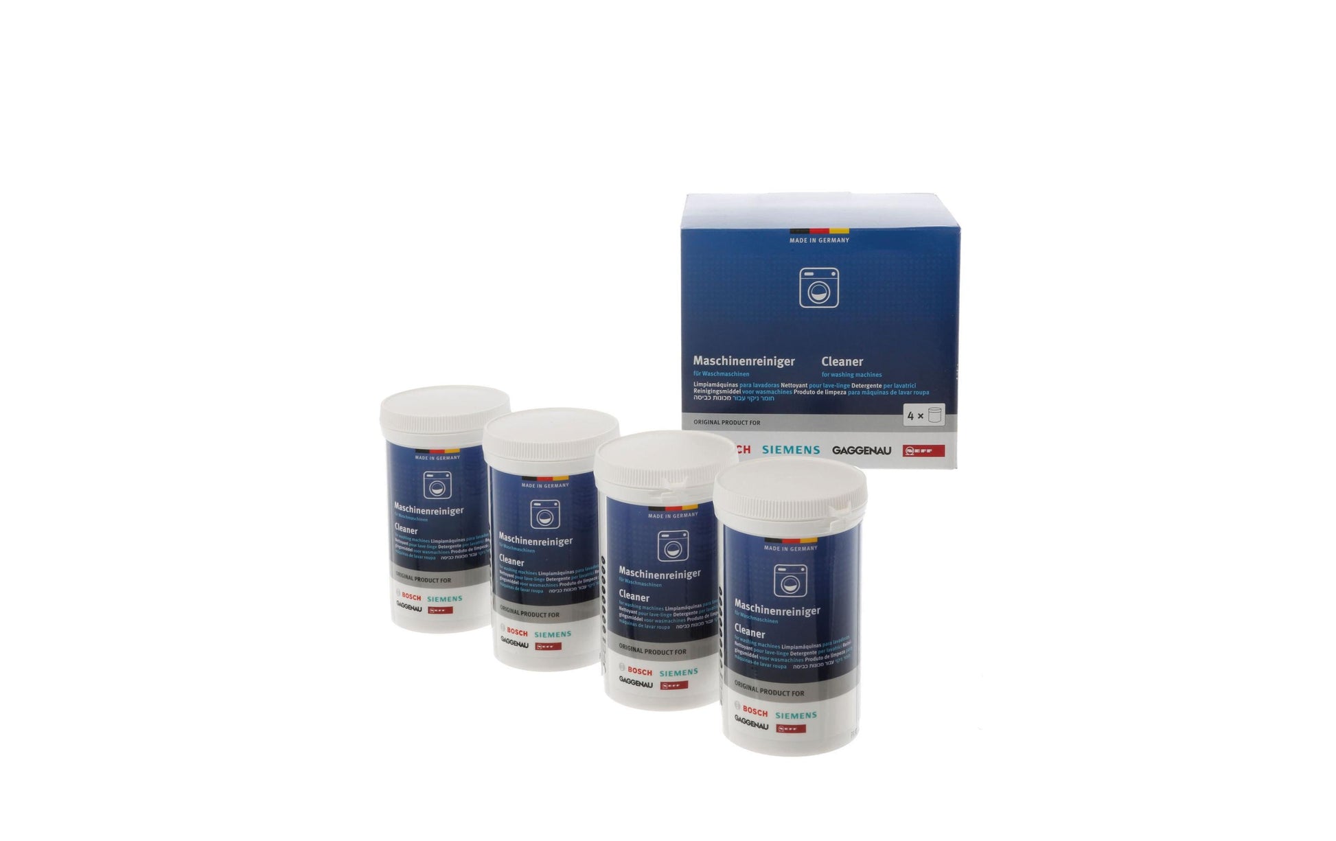 Siemens Entkalker (Haushaltsgeräte) – für Waschmaschine – Pulver – 200 g, 4 Stk.