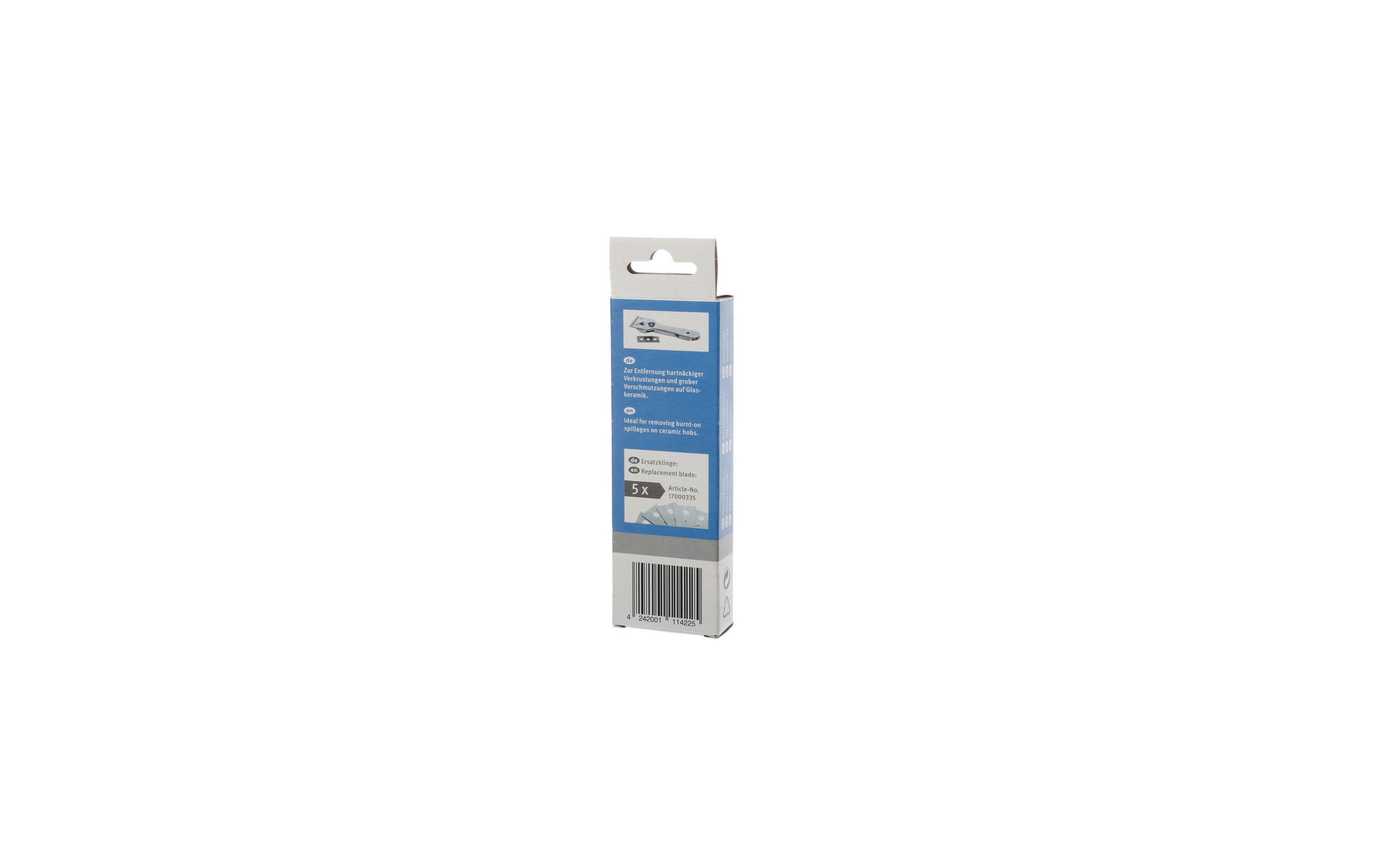 Siemens Glaskeramikschaber 17000334 – Edelstahl, Silber, 1 Stk.