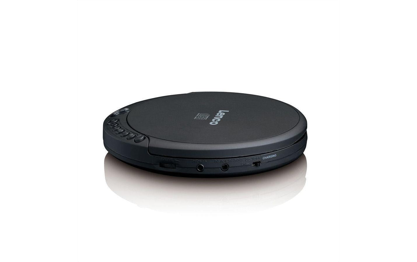 Lenco CD-010 – Portabler CD-Player – Schwarz