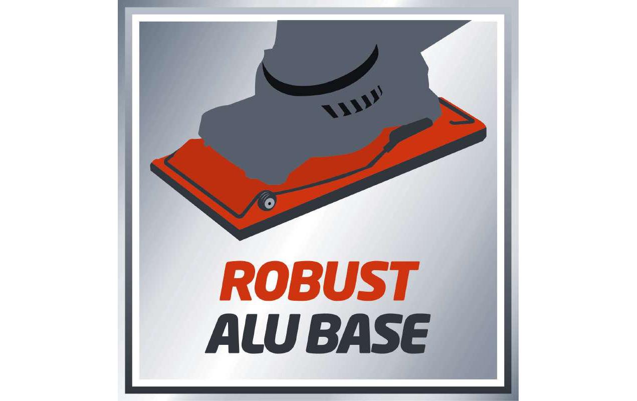 Einhell TE-OS 2520 E Schwingschleifer – 250 W – 280 × 115 mm, Micro-Klettverschluss