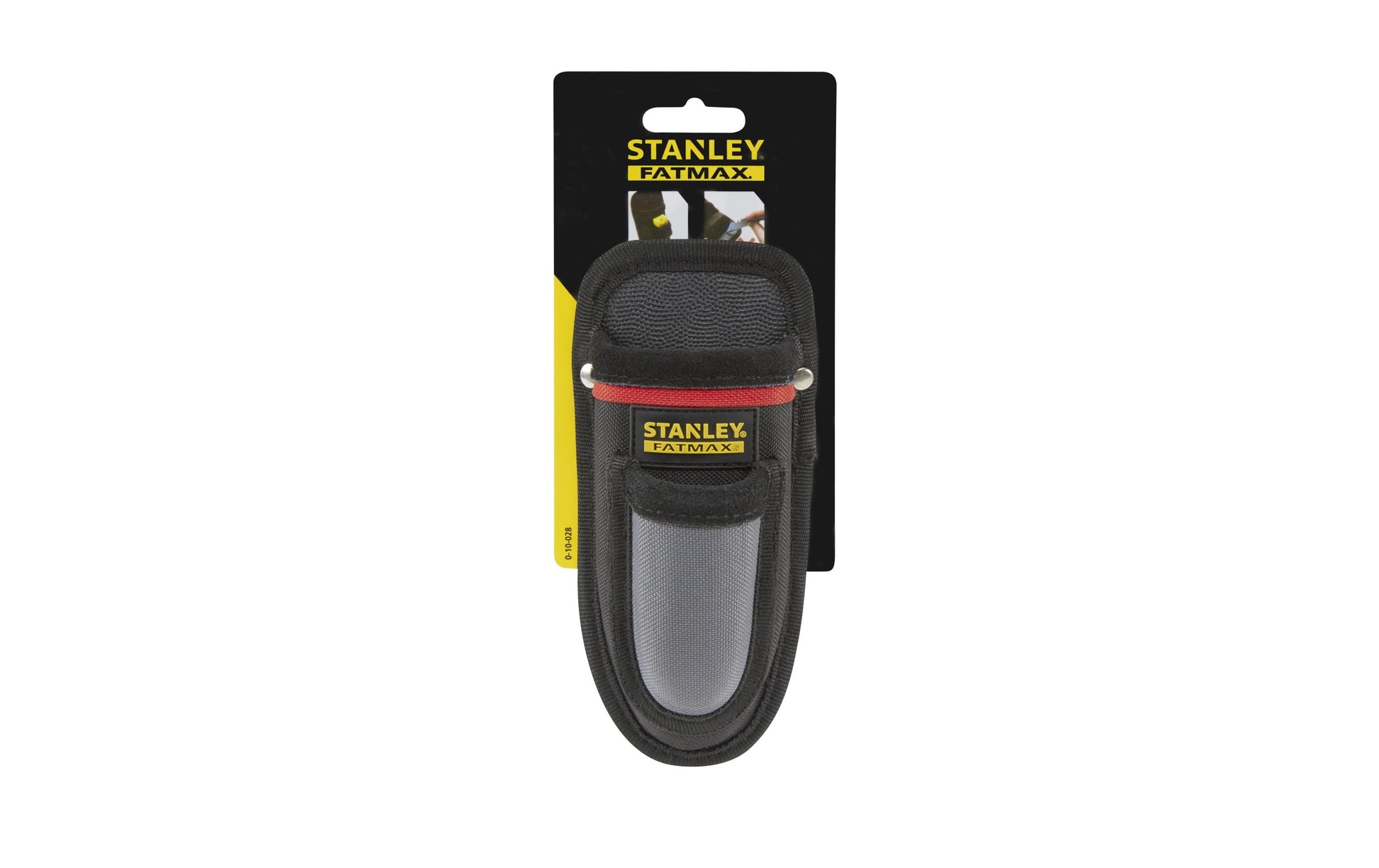 Stanley Fatmax Messerholster – mit Gürtelclip, schwarz, 600D Polyester