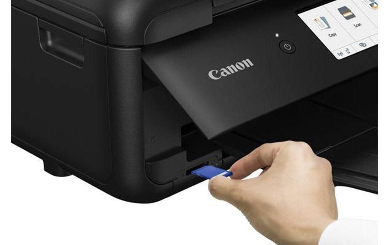Canon Pixma TS9550a – Farbiges Tintenstrahl-MFP A3, 3-in-1 – USB – Duplex, ADF – 15 S./Min. S/W, 10 S./Min. Farbe