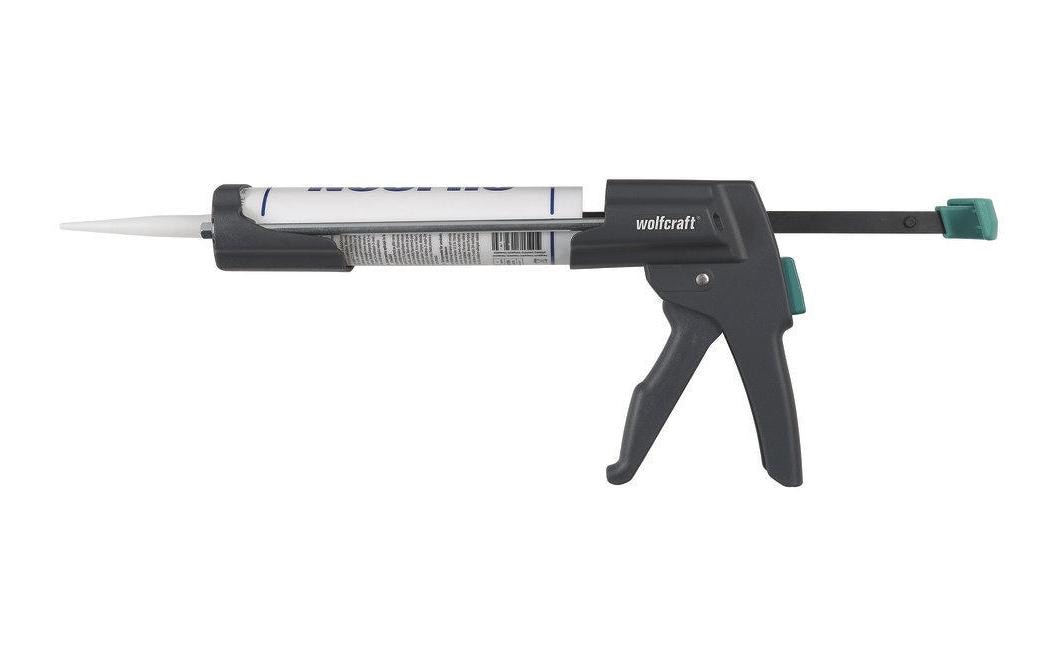 wolfcraft GmbH Wolfcraft MG600 PRO Kartuschenpresse – 310 ml, Pressdruck 280 kg – tropffrei