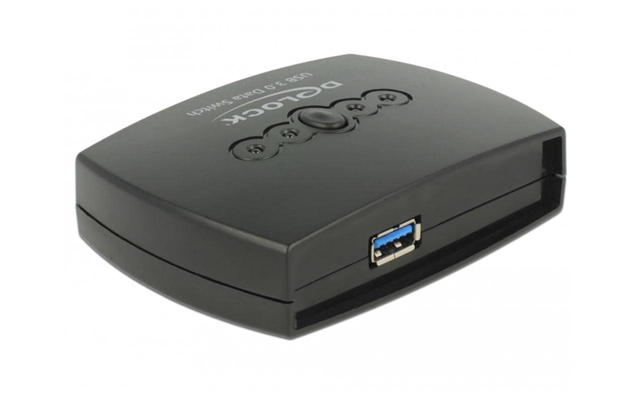 DeLOCK 87724 USB-Hub – 4× USB-B, 1× USB-A, 5 Gbit/s