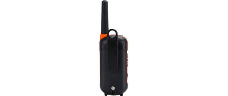 Alecto FR-300OE – Funkgerät, MURS, 16 Kanäle, 10 km Reichweite, IPX7, Schwarz, Orange