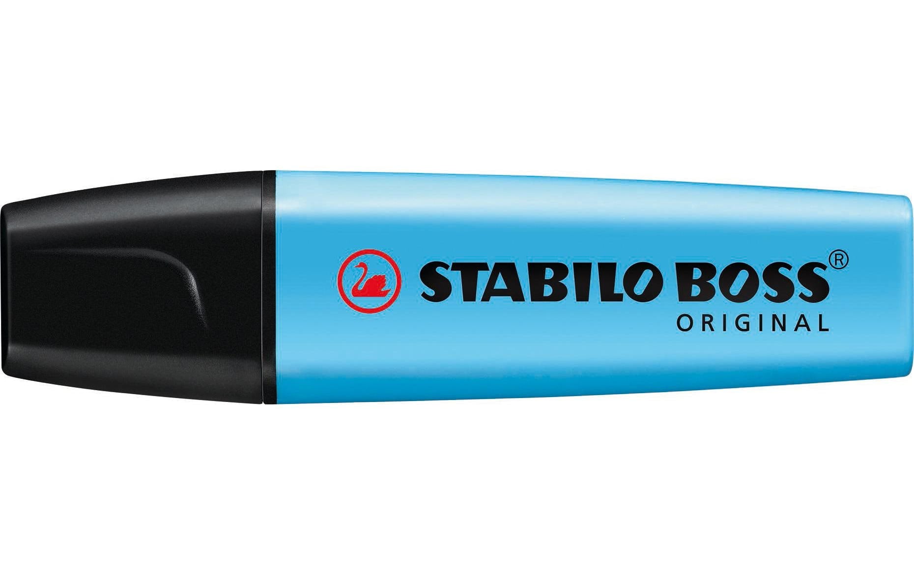 STABILO BOSS Original Textmarker Set 6 Farben – Keilspitze, 2–5 mm, nachfüllbar