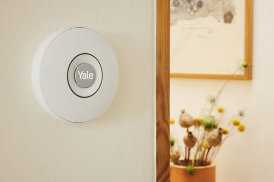 Yale AL-IS-1A-W – Sirene, Funk (868 MHz), 85 dB – Weiss, für Yale Smart Alarm