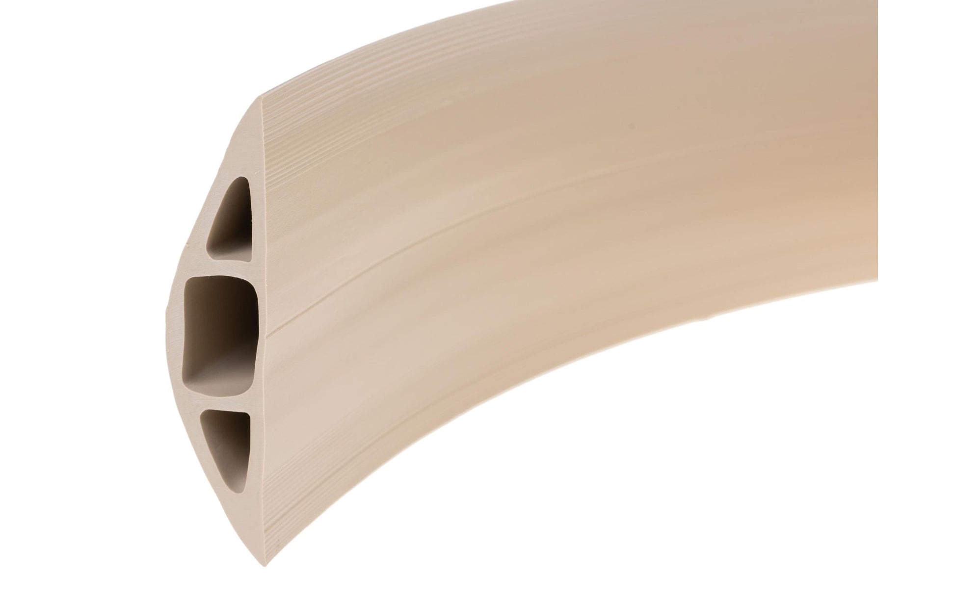 Elbro Kabelbrücke – 7,5 m – innen 20 × 11 mm – beige – Kunststoff