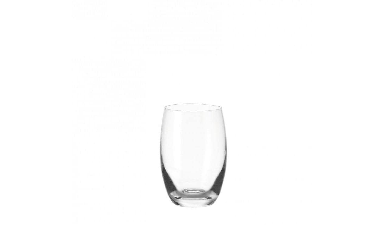 Leonardo Trinkglas – 6er Set, 460 ml, Ø 8,5 cm, H 12,5 cm, Kristallglas, Transparent, spülmaschinenfest