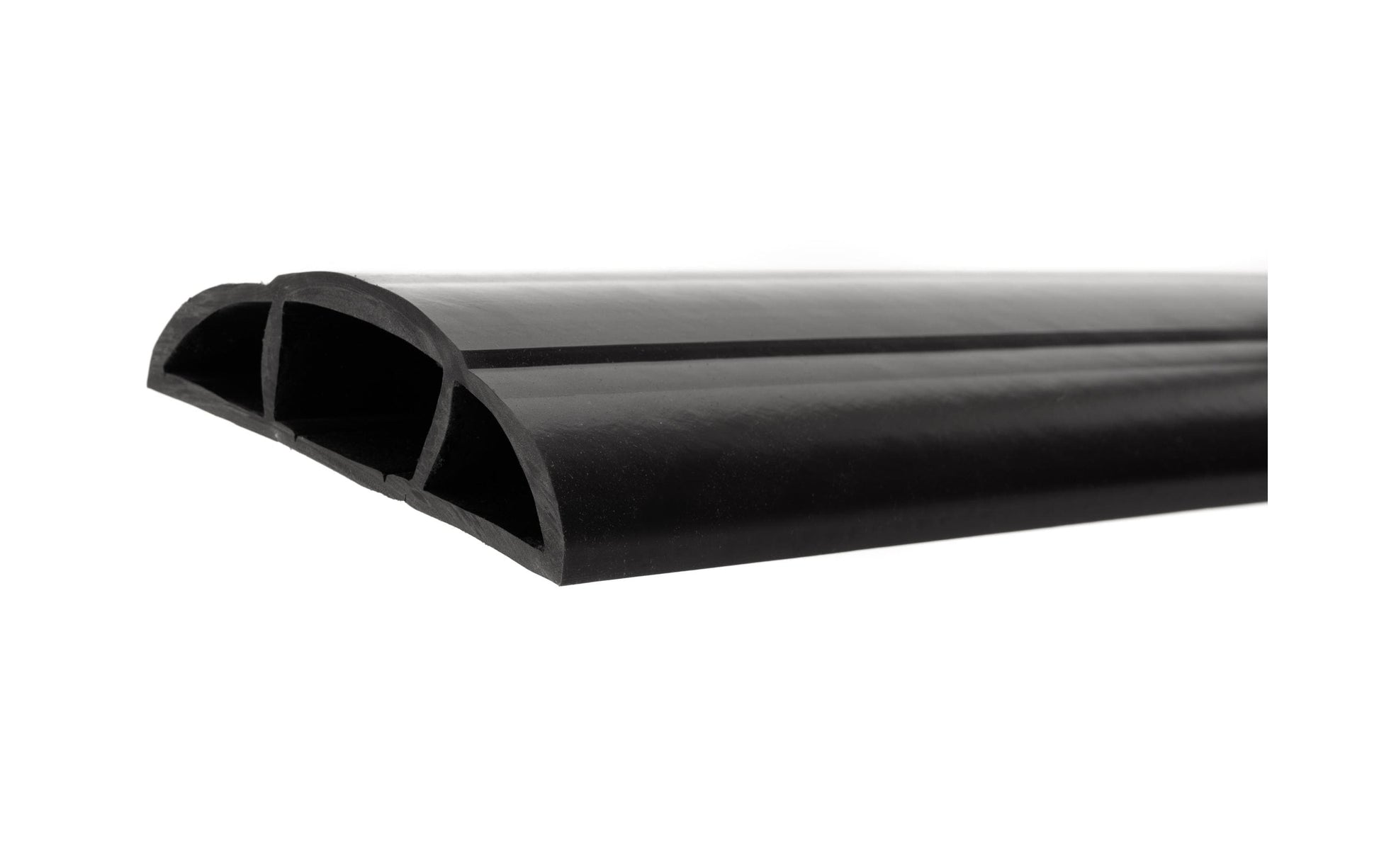 Elbro Kabelbrücke – 1,5 m – Aussen 43,1 × 14,2 mm, innen 48 × 30 mm – Kunststoff – Schwarz, 1 Stk.