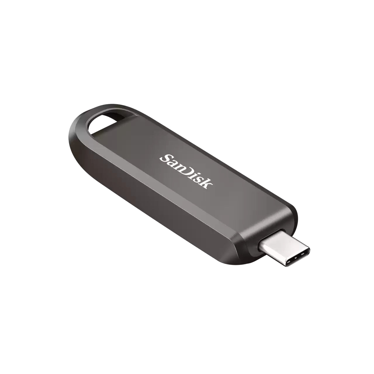 SanDisk Extreme Pro USB-Stick – 512 GB, USB 3.2 Typ-C, graues Metallgehäuse