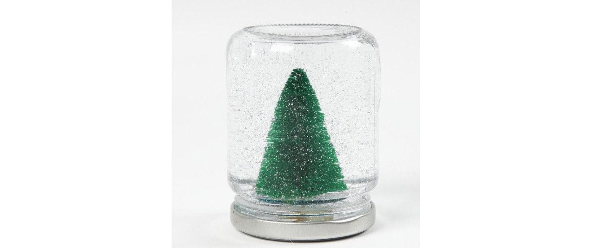 Creativ Company Glasbehälter – 12er Set, 240 ml, Ø 6,8 cm, H 9,1 cm, Glas, Transparent, mit Schraubdeckel