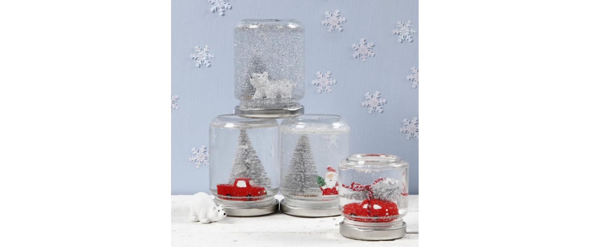 Creativ Company Miniaturfiguren, Harz, Schwarz, Grün, Rot, Weiss, 35 × 10 mm, 3 Stk., Weihnachten, 69840