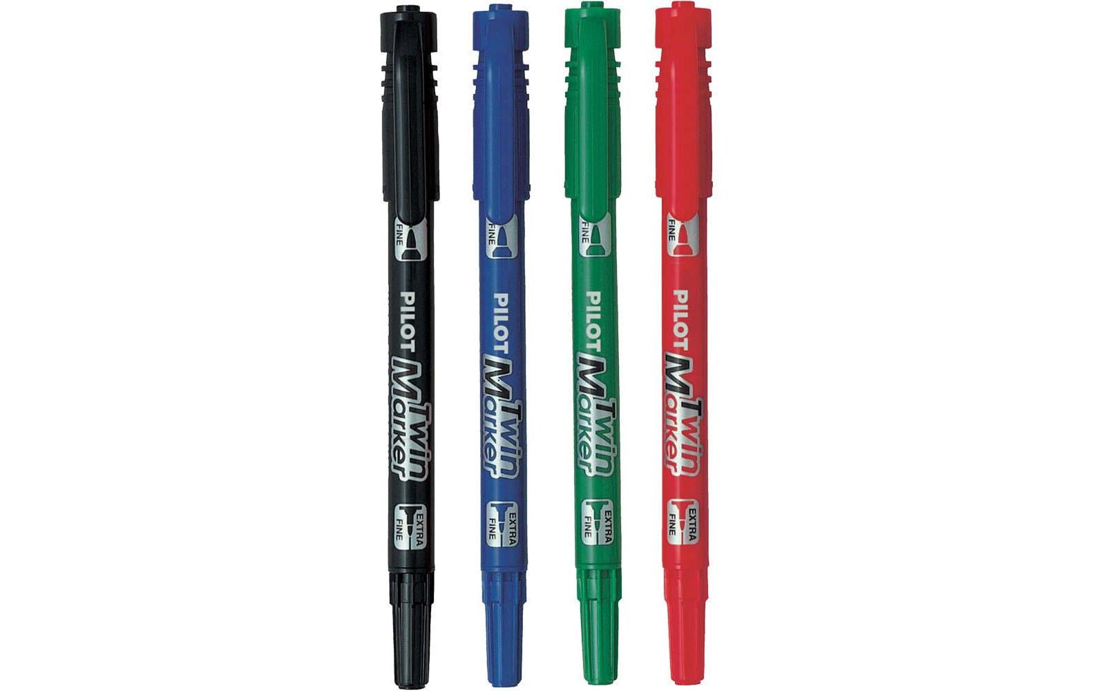 Pilot BegreeN Twin Permanentmarker – Doppeltspitze 0,3/0,5 mm – Blau