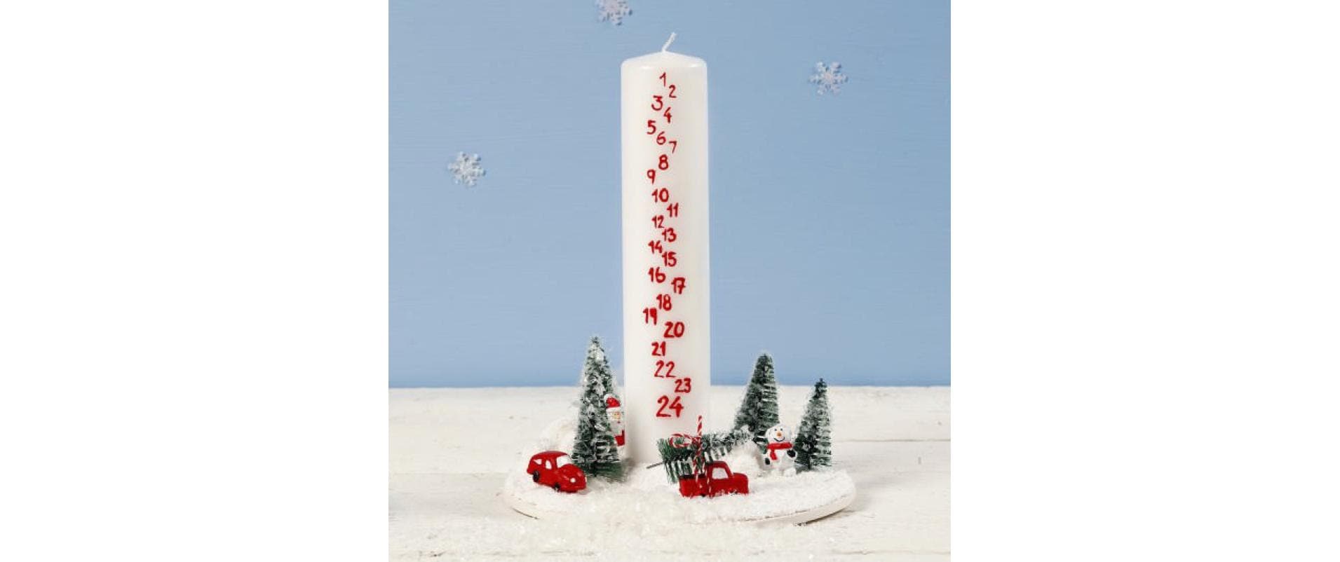 Creativ Company Miniaturfiguren, Harz, Schwarz, Grün, Rot, Weiss, 35 × 10 mm, 3 Stk., Weihnachten, 69840