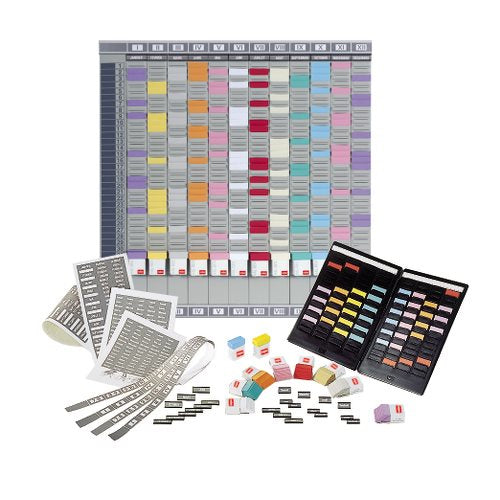 Nobo Jahresplaner, Profi, magnetisch, 12 Monate – 66 × 64,5 cm