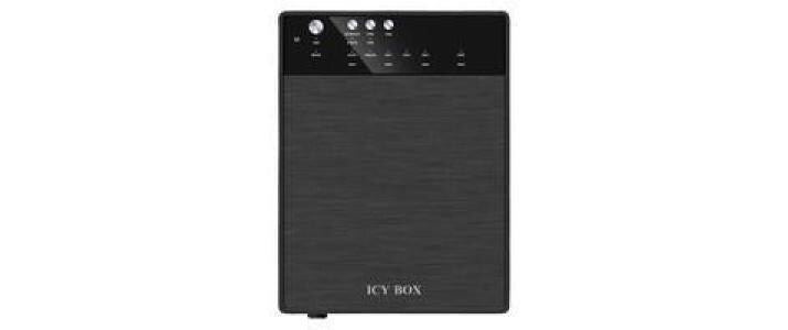 ICY BOX IB-3640SU3 – 4-Bay Desktop – USB 3.2 Gen 1, eSATA, für 3,5" HDD, SATA