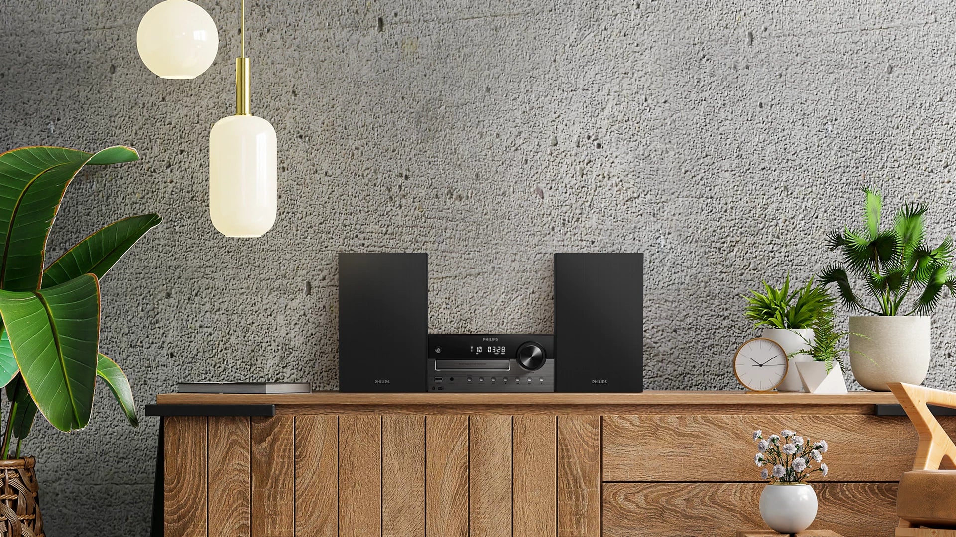 Philips TAM4505M2/12 – Mikro-/HiFi-Anlage – DAB+, CD, USB, Bluetooth – Schwarz