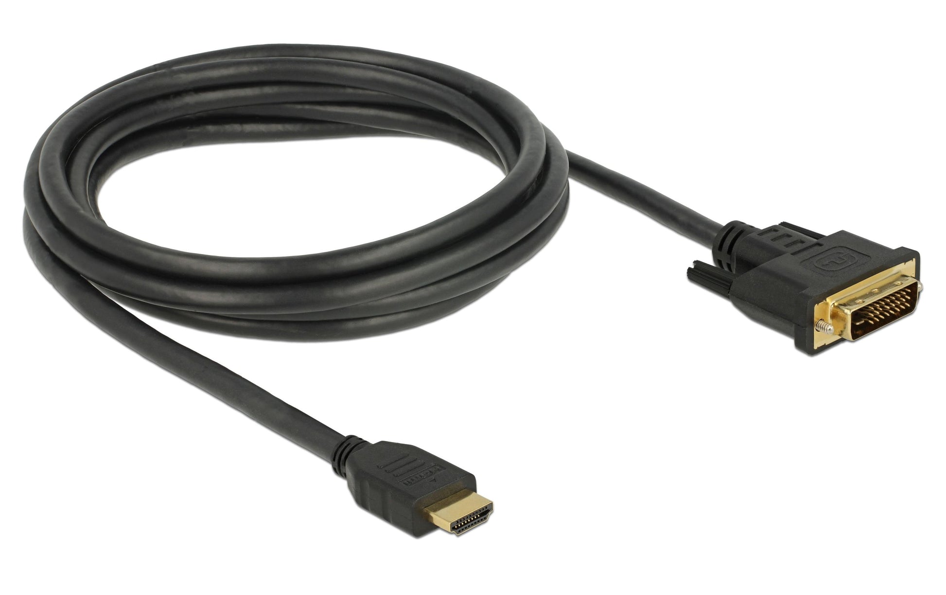 DeLOCK HDMI-auf-DVI-D-Kabel 2560×1600 – 2 m