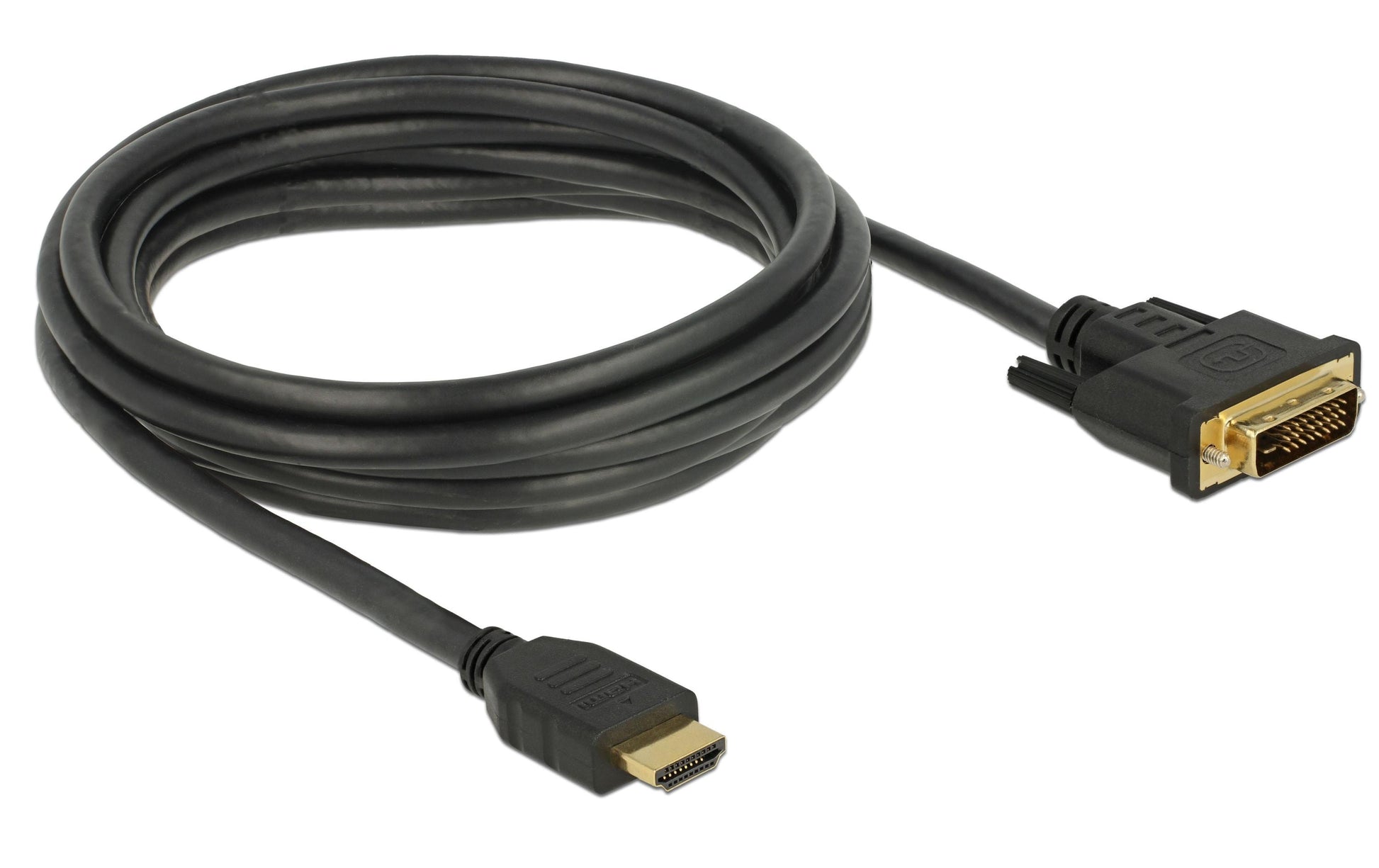 DeLOCK HDMI auf DVI Kabel 2560×1600 – 3 m